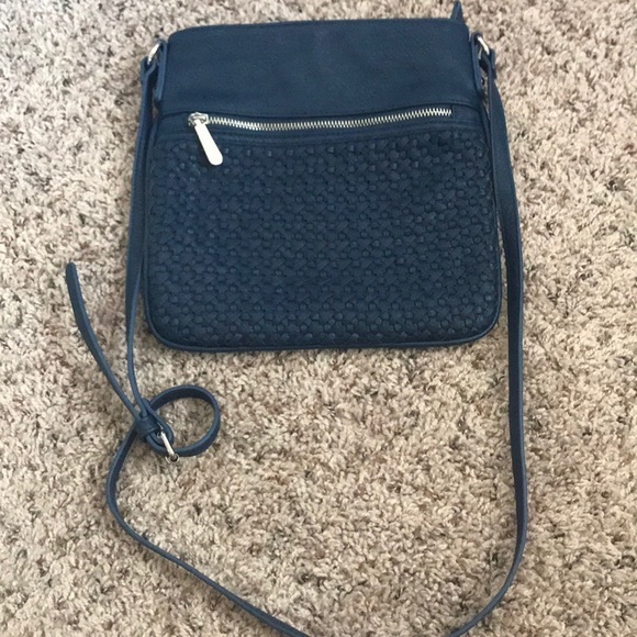 Charming Charlie’s Navy Blue Purse - Picture 1 of 2